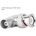 Miniatyrbild 4 av 7: BNC-adapter, BNC-splitter Snabb överföring av koaxialkontakt med 2 för videosignalallokering
