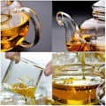 Miniatyrbilde 3 av 4: 1000 ml glasstekanne med infuser, egnet for løst te, bruk på komfyrtopp 1000ml/35oz