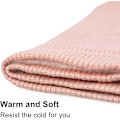 Miniatyrbillede 3 af 5: Mysig 2-pak termisk halsvarmer unisex strikket snood halstørklæder