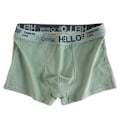 Miniatyrbild 1 av 6: 5 st Herrunderkläder Man Boxersexiga kalsonger Bekväma Andas Mode Pojkar Trosor Underkläder Boxershorts Herr Green XXL-65-75kg