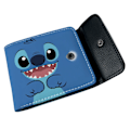 Miniatyrbild 4 av 7: Ny Disney Cartoon Stitch-plånbok med korthållare Hasp-väska Present för flickor och pojkar XQSDZ009
