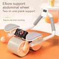 Miniatyrbild 2 av 6: Automatisk Rebound Belly Wheel Abdominal Wheels Wit B B