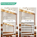 Miniatyrbilde 5 av 5: Mr11 halogenlamper (pakke med 12 stk), Gu4 halogenlampe 12v 20w, Mr11 Gu4 dimbar glødelampe deksel for taklampe