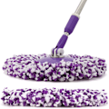 Pikkukuva 1 / 4: 3 kpl Mikrokuitu Spin Mop - Vaihtoehdot Hurricane ja Mopnado - Purppura Purple