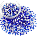 Miniatyrbild 3 av 4: 14400 st Royal Blue Platta Baktillsatser för DIY-hantverk, Safir, SS6, 1,9-2,1 mm Sapphire SS6/14400pcs