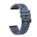 Miniatyrbild 1 av 7: 22 mm 26 mm silikonrem för Garmin Fenix ​​7X 7 Pro Solar/6X 6 Sapphire 5 5X Plus 3 3HR/Epix QuickFit WatchBand 1:1 Officiellt band style2 Lake blue style2 Lake blue QuickFit 26mm