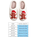Miniatyrbilde 2 av 8: Morsomme Juletoffler, Elg Plysj Inne-Sko for Kvinner og Menn Red Pearl D 38/39 EU