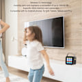 Pikkukuva 4 / 10: Lasten Mini Karaoke-laite BT 5.3 LED-valoefektit Langaton Bluetooth-kaiutin 2 mikrofonilla Juhliin