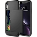 Pikkukuva 1 / 5: Telefon X/Xs Stöttåligt Skal kortfack Solid® Extra förstärkt Svart