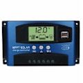 Miniatyrbillede 8 af 8: 40 A-100 A 12/24 V Solpanelregulator Ladningsstyring MPPT Autofokus Sporing