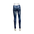 Pikkukuva 4 / 4: Mönstrade Jeans Leggings med tryck blue one size blue one size