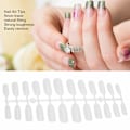 Miniatyrbild 4 av 4: 240 st Nail Display Tips, Transparent Akryltips för Nagelkonstövning Clear Round