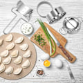 Miniatyrbillede 6 af 7: 8 dele kinesisk dumplingsæt i rustfrit stål