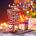 Miniatyrbillede 2 af 8: Specielle Formede Jule Diamantmaleri Sæt, DIY Træ Ornament i Træ C