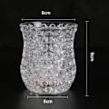 Miniatyrbild 5 av 10: Honungskaka formad blinkande mugg, LED blinkande mugg lysande mugg, LED vattensensor mugg
