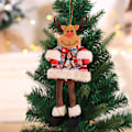 Miniatyrbilde 3 av 7: 4 stk. julepynt tartan dukke anheng gammel mann