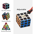 Miniatyrbild 4 av 5: Speed ​​​​Cube Set, Pussel Cube Bunt av 2x2 3x3 4x4 Pyramid Speed