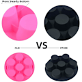 Miniatyrbillede 4 af 4: Silikon Airfryer Muffinform - 7 Hulrum Bageform, 1-Pak Pink Pink 1