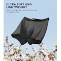 Miniatyrbillede 2 af 9: Herreunderbukser ComfortSoft Fugttransporterende, Åndbare Bomuldsboxer Briefs til Mænd 6 Pakke Sort 3XL Black 3XL