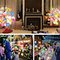 Miniatyrbild 4 av 7: Sankt Martins Lykta Hantverkssats - Bärbar Barnlykta med Pinne, Halloween, Bröllop, Jul multicolored