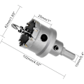 Miniatyrbillede 5 af 5: Carbidhulbor Kærnebit Hulbor 42mm Tct Til 5mm Rustfrit Stålplade