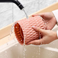 Miniatyrbillede 4 af 9: Makeup børsteholder - 360° roterende multifunktionel penneholder til skrivebord, multifunktionel opbevaringsboks til kontorstation