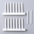 Pikkukuva 3 / 10: st Creative Plastskål Tallrikställ Lock Köksmaterial Dräneringsställ white