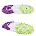Pikkukuva 2 / 7: UUTUUS Magic Replacement Refill 360° Spin Puhdistuslevy Mikrokuitu Mop-Pää vihreä