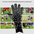 Miniatyrbillede 2 af 10: Målvaktshandsker Fodboldhandsker SORT STØRRELSE 7 V black black size 7