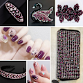 Miniatyrbilde 4 av 4: 2880 stk Burgunder Flatback Rhinestones for DIY Håndverk, Amethyst, SS30, 6.3-6.5mm Amethyst SS30/2880pcs
