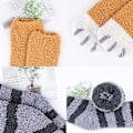 Miniatyrbild 3 av 5: Kvinnors varma strumpor Kattstrumpor Katttassar Strumpor Thermal Fleece Vinter