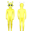 Pikkukuva 1 / 6: Uusia tulokkaita Aikuiset Lapset Pojat Tytöt Sprunki Incredibox Rhythm Box cosplay -asu pelisukkahousut 190 190 yellow