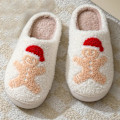 Miniatyrbilde 3 av 8: Morsomme Elg Juletoffler for Menn og Kvinner, Varme Plysj Sovesko Red Pepper Bread E 36/37 EU