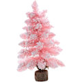 Miniatyrbilde 4 av 8: Skrivebordsjuletre Dekorativt Søtt Herlig PVC-kunstgjort Mini Xmas Kompakt Mini Xmas-tre for hjemmekafé