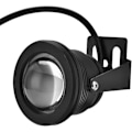 Miniatyrbillede 7 af 8: Akvarie LED-lys, 12V 10W RGB Vandtæt Akvarie LED Spotlight Lampe til Akvarium Pool Have Under Vand (sort skal) svart skal