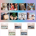 Miniatyrbilde 4 av 5: Farge Press-On Manikyr, Solid Color Mani stil 5 style 5