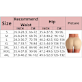 Miniatyrbilde 8 av 8: Polstret rumpe løftende korrigerende undertøy rumpeforsterker kroppsskulpterende modellering rem falsk hofteformer undertøy push up truser Skin Skin XXXL
