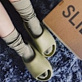 Miniatyrbilde 6 av 7: Sommar Clogs Mode Mjuk Botten Strand Män Tompa Kvinnors Sandaler Sjuksköterska Medicinska Sabot Eva Glider Andas Skorna Beige 36-37