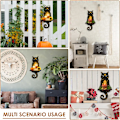 Miniatyrbilde 4 av 7: 3D Halloween Lysestake Silikonform for DIY Teelysholder og Veggdekorasjon