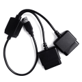 Miniatyrbilde 1 av 5: SQBB 2 i 1 Adapter Converter uten driver for PS2 til PS3 Joypad Gamepad Til for PS3 PC USB Spillkontroller Adapter Bytt ut