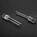 Miniatyrbillede 4 af 5: 100 stk. 5 mm varmhvide lysdioder DC 3V 20mA glødelampe elektroniske komponenter lysemitterende diode