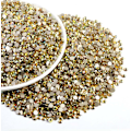 Miniatyrbilde 2 av 4: 14400 stk Metall Solgull Flatback Rhinestones for Håndverk, SS20, 4,6-4,8 mm Metal Sunlight SS20/14400pcs