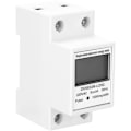 Miniatyrbild 2 av 5: LCD-skärm med bakgrundsbelyst display 5-80A 2P enfas multifunktions energimätare lämplig för verktygsrum