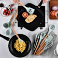 Miniatyrbillede 3 af 3: Silikone køkkenredskaber sæt non-stick 12 dele SQBB
