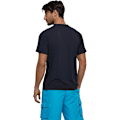 Miniatyrbillede 4 af 5: Herre kortærmet hurtigtørrende badetop surf UV solbeskyttelse badedragt (sort) XL sort black xl