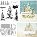 Miniatyrbild 1 av 8: Metallstansar och stämpelset 2024 | transparent julstämpel för DIY, födelsedagar, scrapbooking och hantverk | stansmallar nyheter 2024 (set 1) Set 1