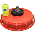 Pikkukuva 4 / 8: IBC-säiliön kansi 163 mm IBC-säiliösovitin CAP Ton-ämpäriadapter med tuuletusreiällä ulkotiloihin