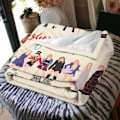 Miniatyrbillede 3 af 5: Julegaveidé til fans - Swiftie sød vintertæppe - 1989 turnéinspireret gave til hende [DB] 75cm*100cm 75cm*100cm