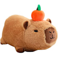 Miniatyrbillede 1 af 5: Capybara Plys | Capybara Bamse | Capybara Gaver | Realistiske Plysdyr | Brun Plysdukke Legetøjsfigur | Blød Capybara Pude Hjem