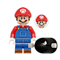 Miniatyrbillede 4 af 5: 8 stk/sæt Super minifigurer Samlede byggeklodser Legetøj Minifigur Samleobjekter Børn Fødselsdag Gaver Dekoration Db